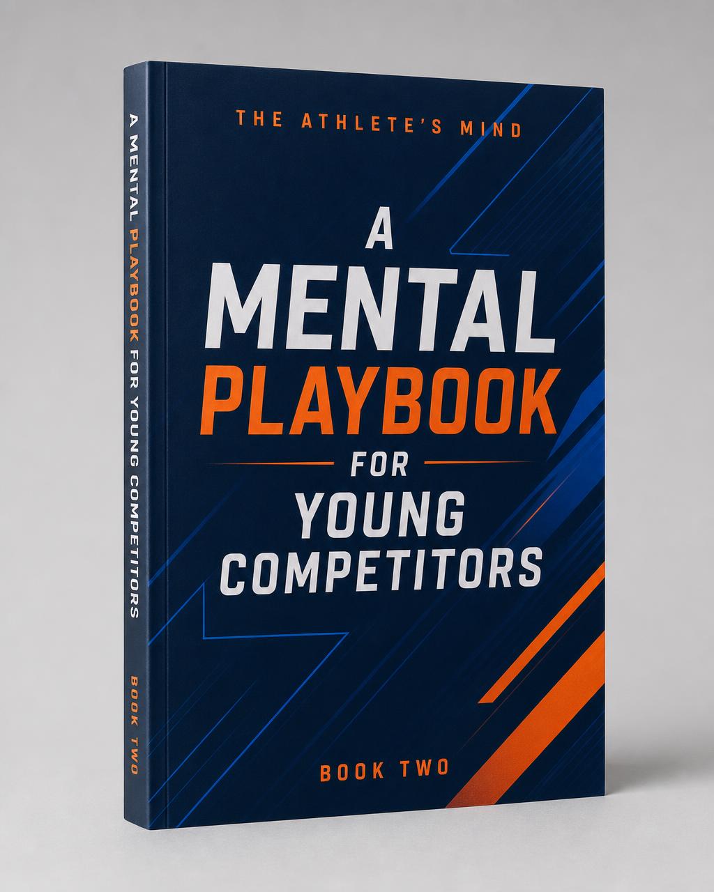 Navy cover of book two in The Athlete's Mind series